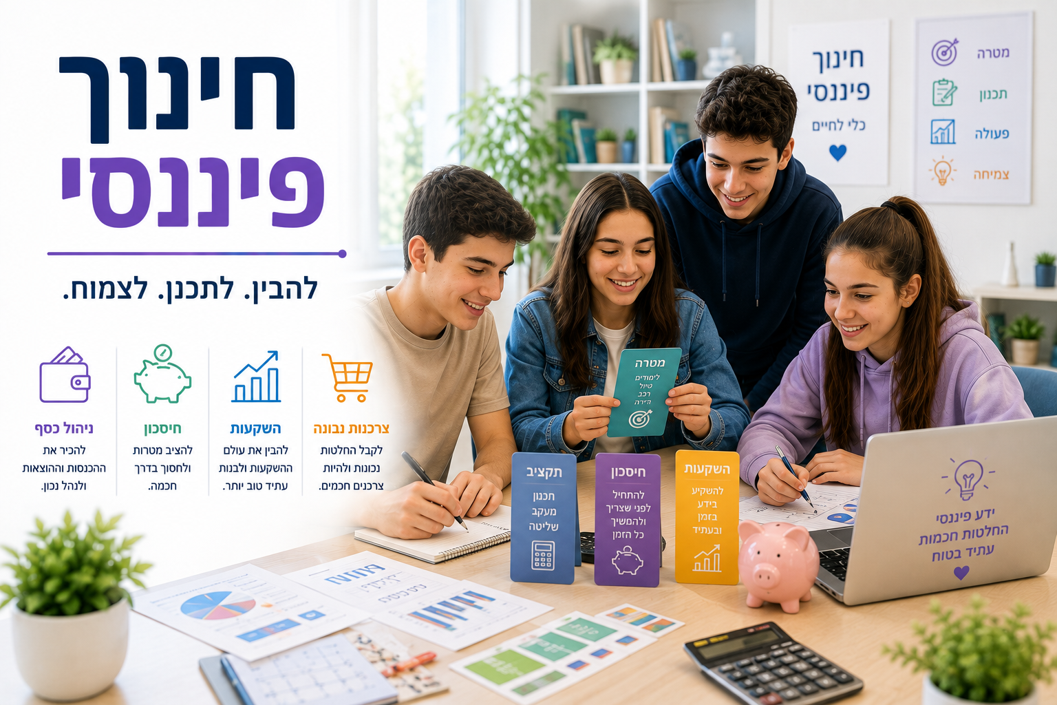 עולם התוכן חינוך פיננסי של מצפן 360°