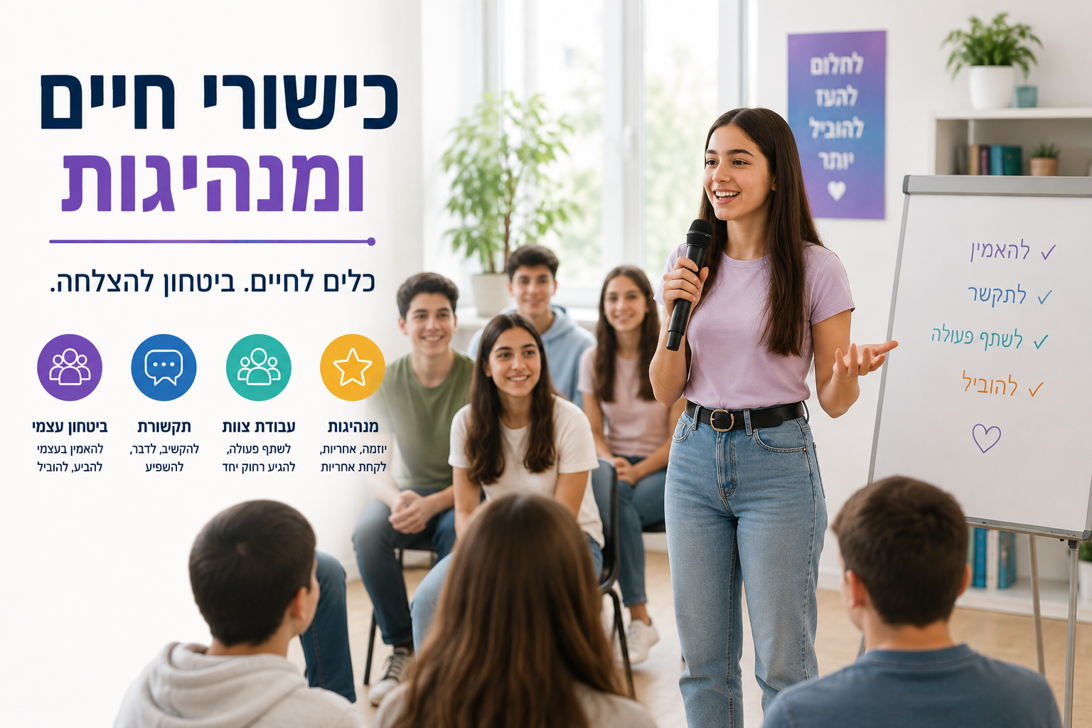 עולם התוכן כישורי חיים ומנהיגות של מצפן 360°